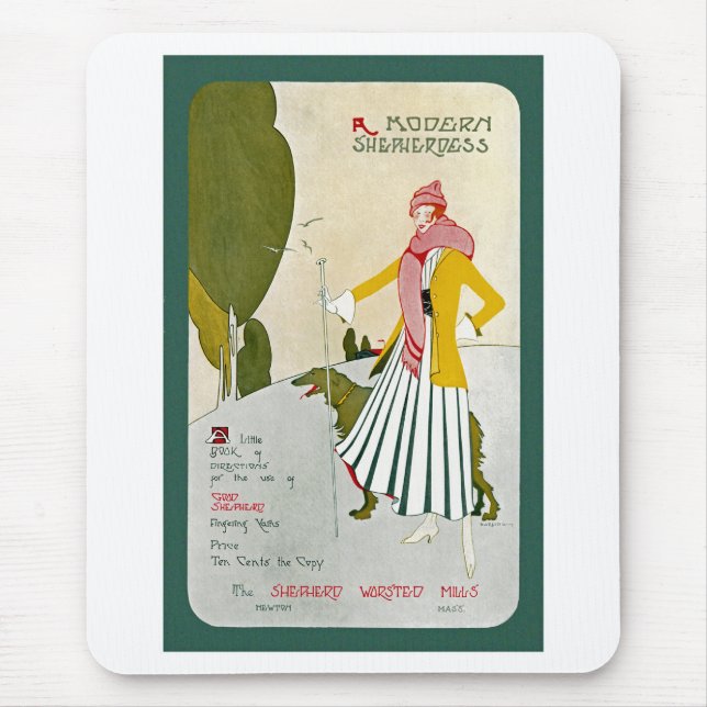 Mousepad Uma Pastora Moderna (Frente)