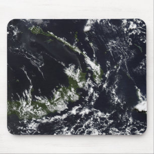 Mousepad Uma pena vulcânica do caldera de Rabaul