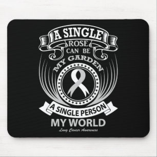 Mousepad Uma Pessoa Solteiro Pode Ser O Meu Cancer Pulmonar