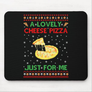 Mousepad Uma Pizza De Queijo Sozinha Diversão Da Casa Do Ke