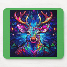 Mousepad Uma Reindeer De Cristal De Vidro