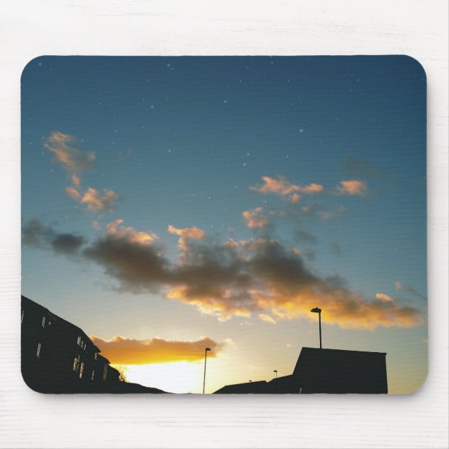 Mousepad Uma rua cheia de estrelas (Frente)