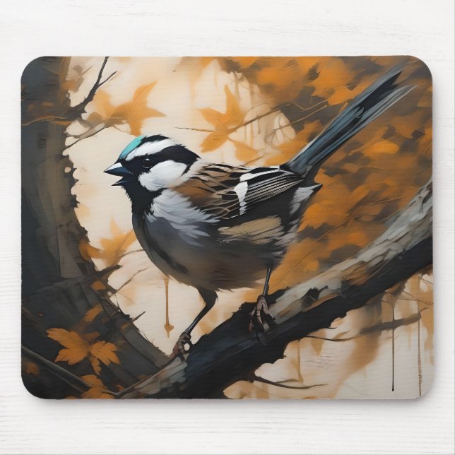 Mousepad Uma Serenada Robin na Canopia, (Frente)