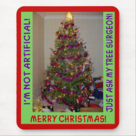 Mousepad Uma verdadeira árvore de Natal