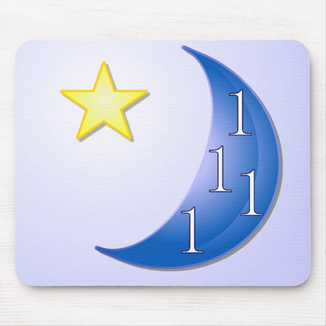 Mousepad Uma vez na Lua Azul (Frente)