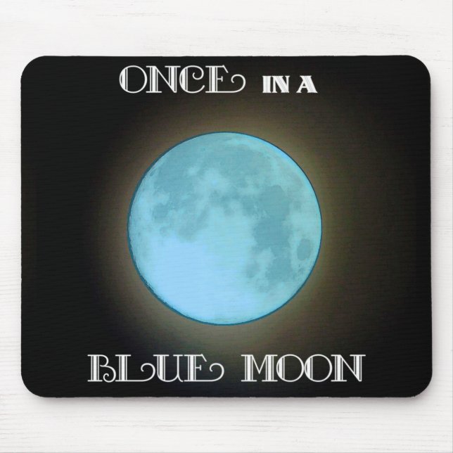 Mousepad "Uma vez numa Lua Azul" (Frente)