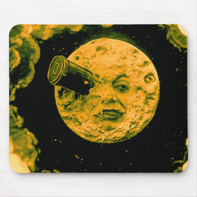 Mousepad Uma viagem à lua (Frente)