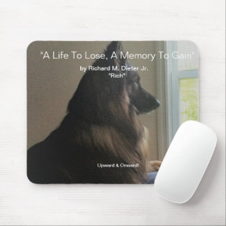 Mousepad "Uma Vida Ao Perder, Uma Memória Para Ganhar", Cob