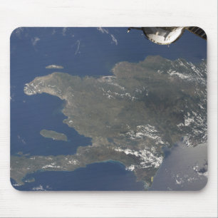 Mousepad Uma visão da ilha Caribe de Hispaniola