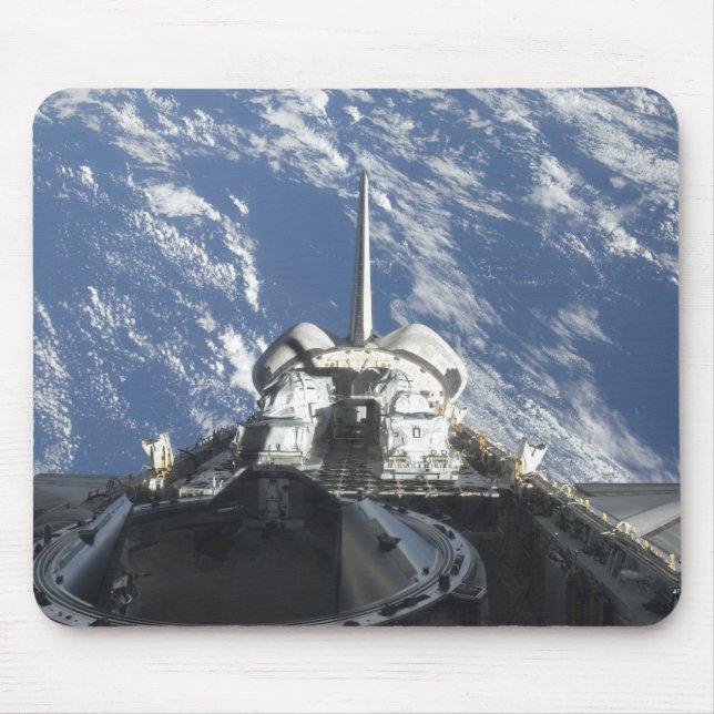 Mousepad Uma visão parcial do ônibus espacial Atlantis (Frente)