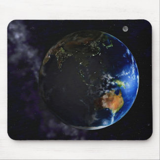 Mousepad Uma vista da terra do espaço