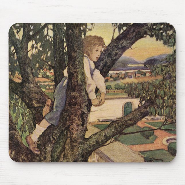 Mousepad Uma Vista das Árvores por Jessie Willcox Smith (Frente)