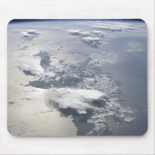 Mousepad Uma vista panorâmica da ilha de Hispaniola