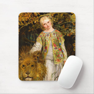 Mousepad Una e o Leão, 1860 por William Bell Scott