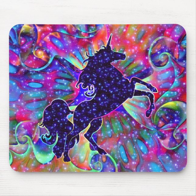 Mousepad UNICORN DO UNIVERSO multicolor (Frente)