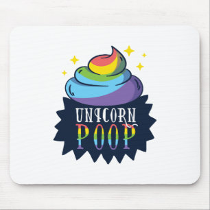 Mousepad Unicorn Poop