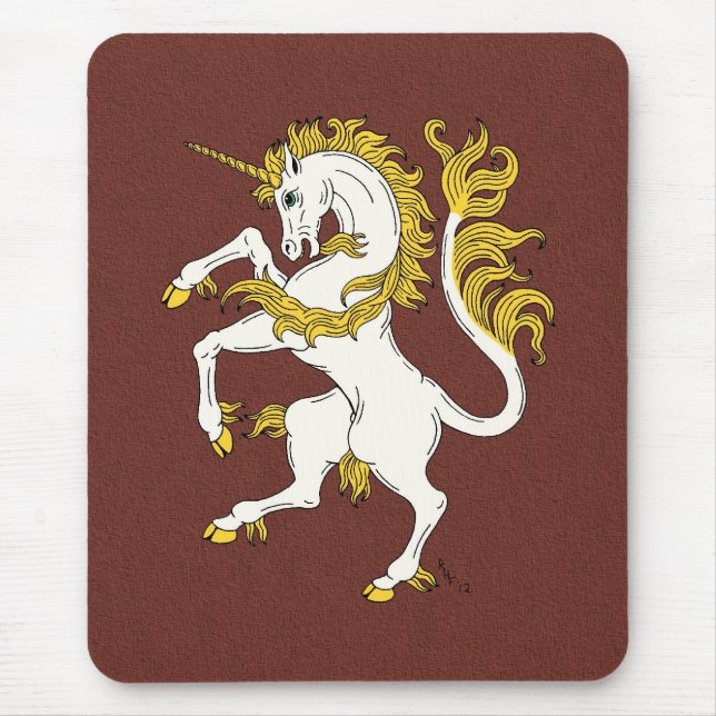 Mousepad Unicorn Rampant (Frente)
