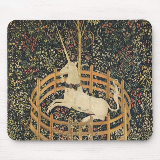 Mousepad Unicorn Tapestries Tapeçaria Clássica (Frente)