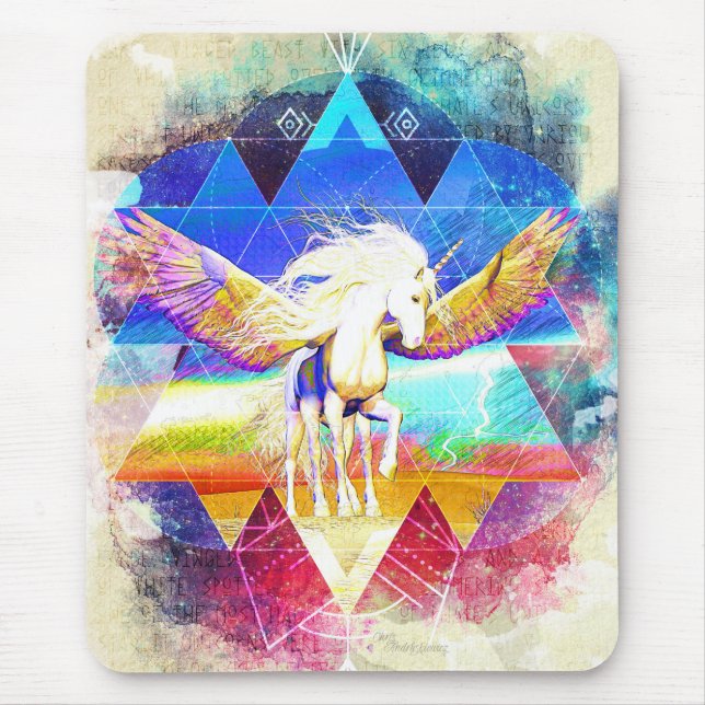 Mousepad Unicórnio de Phate-Arcynn Ahnna Jha (Frente)