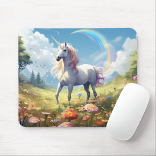 Mousepad Unicórnio em Meadow
