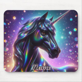Mousepad Unicórnio num Fundo Magical Sparkle