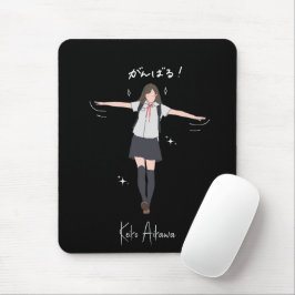 Mousepad Uniforme de anime estético Personalizável
