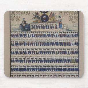 Mousepad Uniformes prussianos da época de Frederick