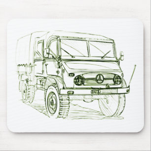 Mousepad Unimog 401 Doka