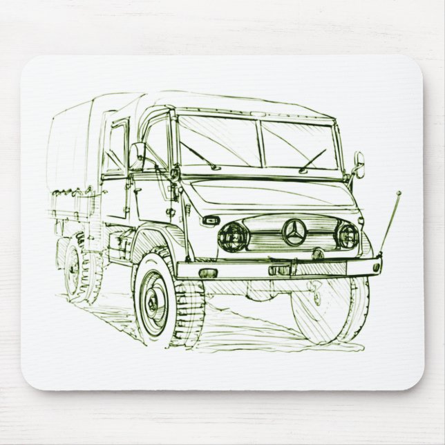 Mousepad Unimog 401 Doka (Frente)