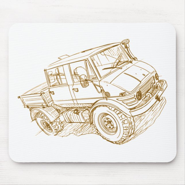 Mousepad Unimog 421 Doka (Frente)
