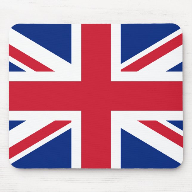 Mousepad Union Jack britânico (Frente)