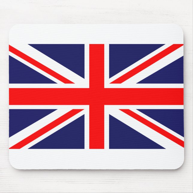 Mousepad Union Jack clássico (Frente)