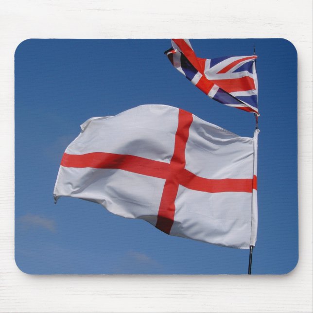 Mousepad Union Jack e bandeira de Inglaterra (Frente)