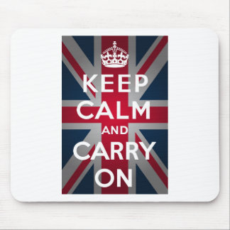 Mousepad Union Jack mantem a calma e continua
