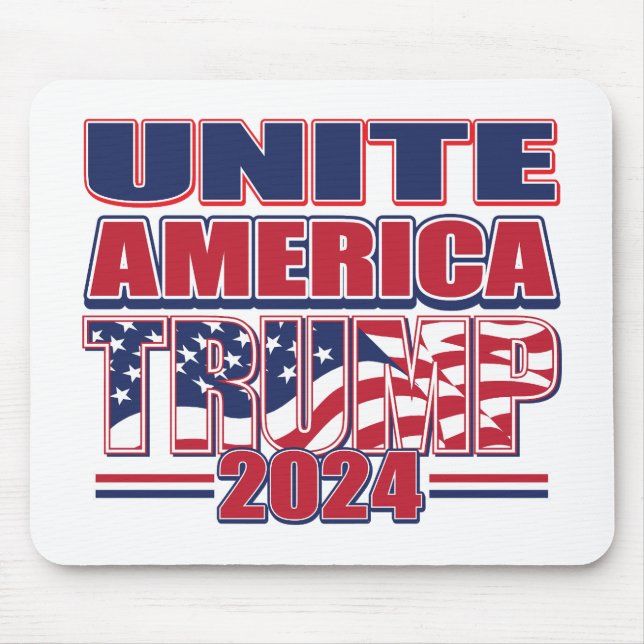 Mousepad Unir a América TRUMP 2024 (Frente)