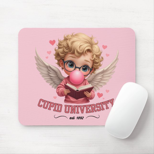 Mousepad Universidade Cute Cupid Chic Anjo Bubblegum (Com mouse)