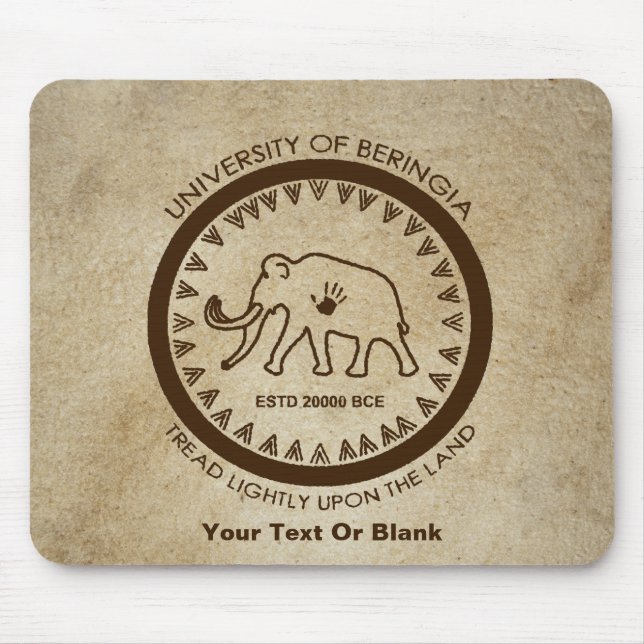 Mousepad Universidade de Beringia Mammoth (Frente)