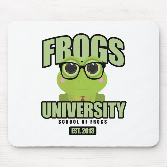 Mousepad Universidade de sapos (Frente)