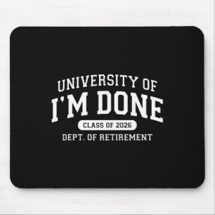 Mousepad Universidade Divertida De Estou Feito Cl De 2026 P