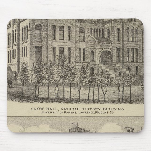 Mousepad Universidade do Kansas (Frente)