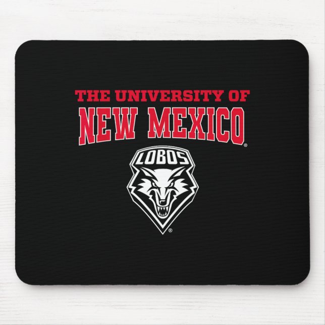Mousepad Universidade do Novo México Unm Lobos Ncaa Unm&#  (Frente)