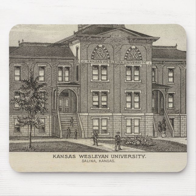 Mousepad Universidade Kansas Wesleyan (Frente)