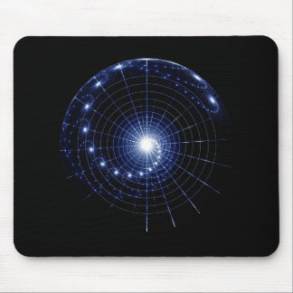 Mousepad Universo espiral, carta de estrela imaginária