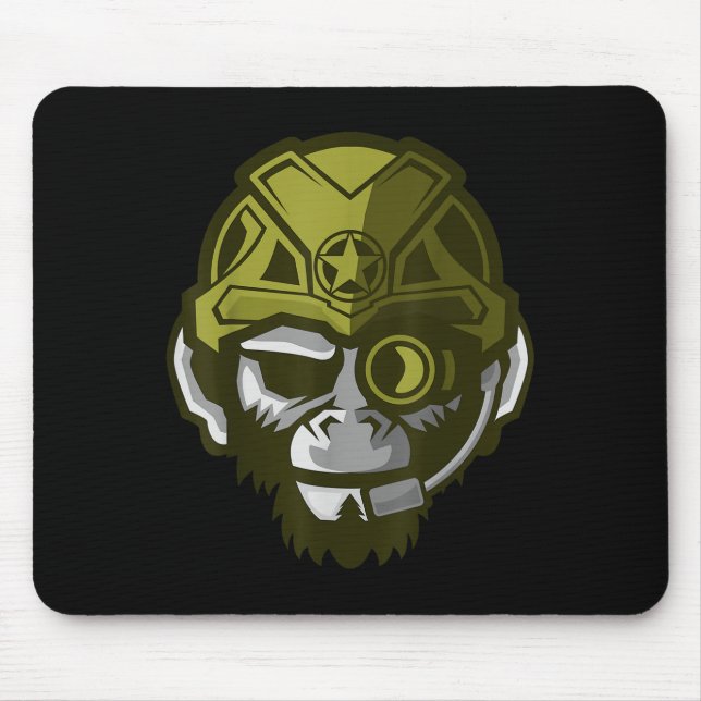 Mousepad Unleahe Gorilla Body Building Motivation Gym Gift  (Frente)