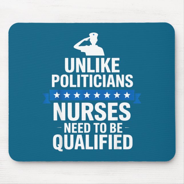 Mousepad Unlike Liticians Nurses Need To Be Qualified Sarca (Frente)