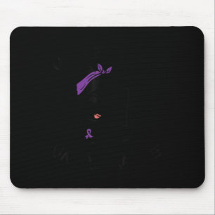 Mousepad Unquebrável Ribbon Lupus Awarness Women Motiva