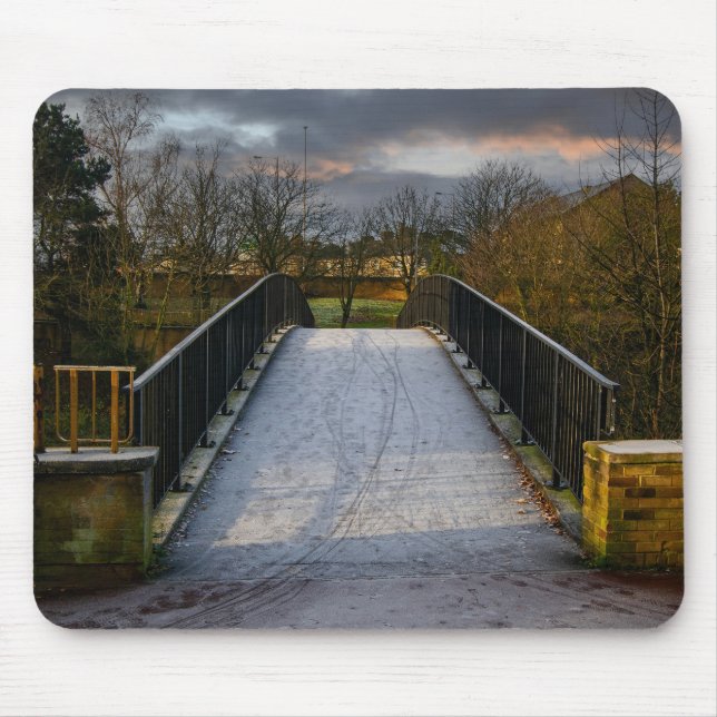 Mousepad Urban Frosty Footbridge, Bradford (Frente)