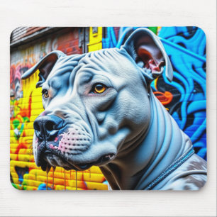 Mousepad Urbana de Pitbull, Grafite de Arte