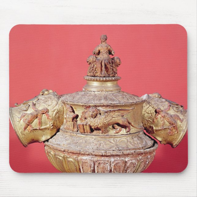 Mousepad Urna usada para eleições dogal (Frente)