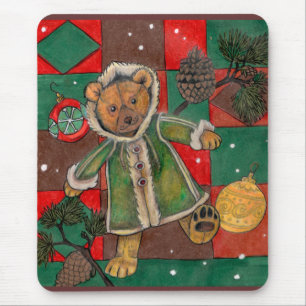 Mousepad Ursinho de Natal Muito Beary
